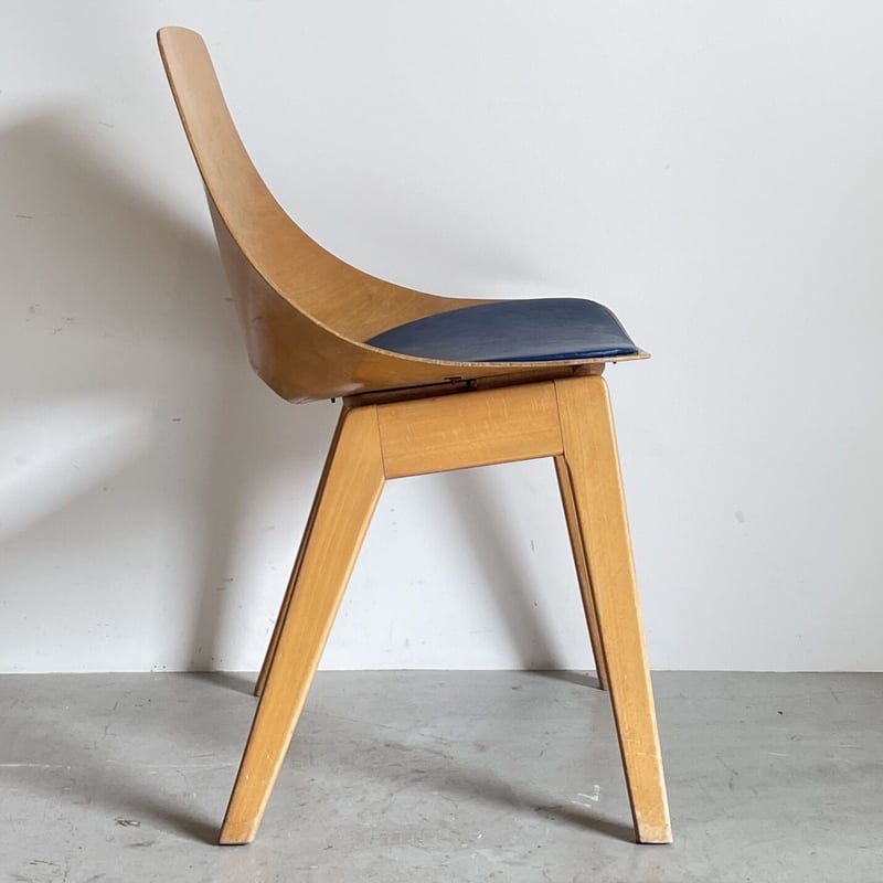 椅子 Pierre Guariche Tonneau chair Steiner Pierre Guariche / Tonneau Chair - MID-Century MODERN