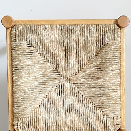 Woven with Paper Cord Chair for Lesarcs-1 /Unknown / c.1980