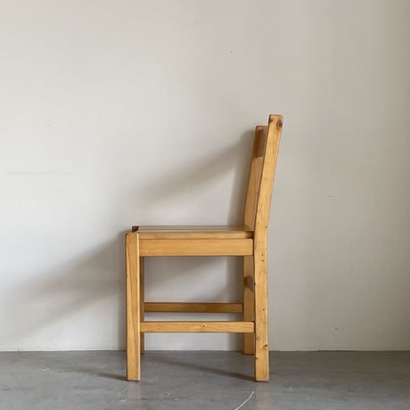 Solid Pine Dining Chair for Lesarcs-3 /Unknown / c.1980