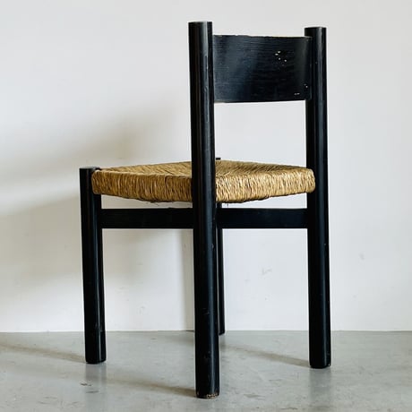 ［※PRICE/ASK］Straw Chair (Courchevel) for SENTOU ① / Charlotte Perriand / 1960s France
