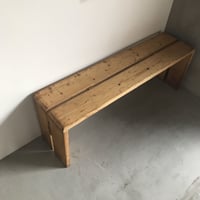 2 Planks Bench for "Les Arcs"-2 / Charlotte Perriand / 1970s