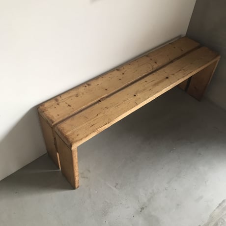 2 Planks Bench for "Les Arcs"-2 / Charlotte Perriand / 1970s