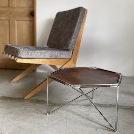 Hexagon Low Table / Rene Bertoux / Group S.A. / 1970s France