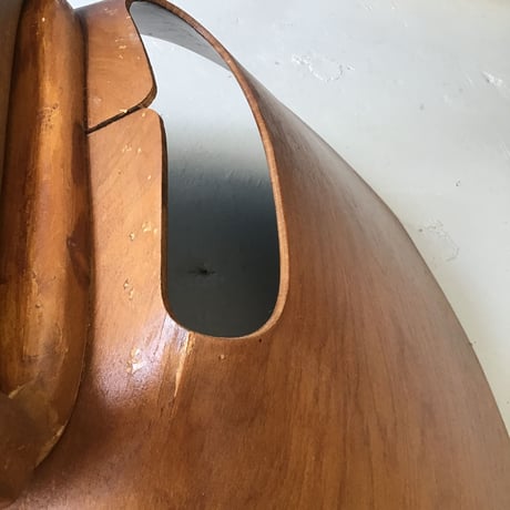 Amsterdam (Tonneau) Chair-Wood Leg / Pierre Guariche