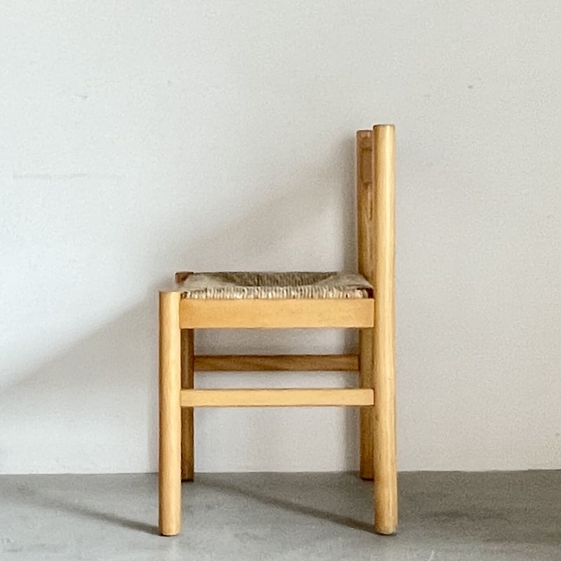 フランス アンティーク ダイニングチェア ペーパーコードルスティック 田舎風 フランス アンティーク ダイニングチェア ペーパーコードル