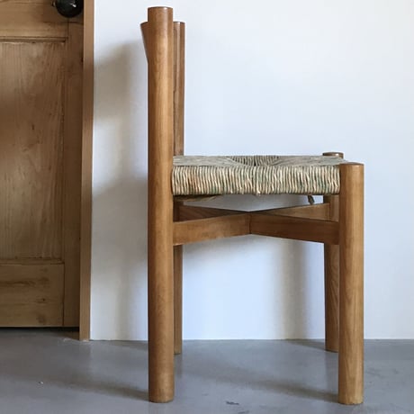 ［※PRICE/ASK］Meribel Chair  ("Galerie Steph Simon" Edition)/ Charlotte Perriand / ca.1960