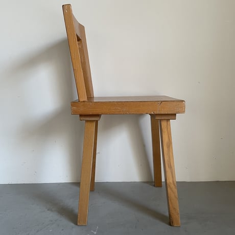 Wood Chair-4 / Rene martin / ca.1960