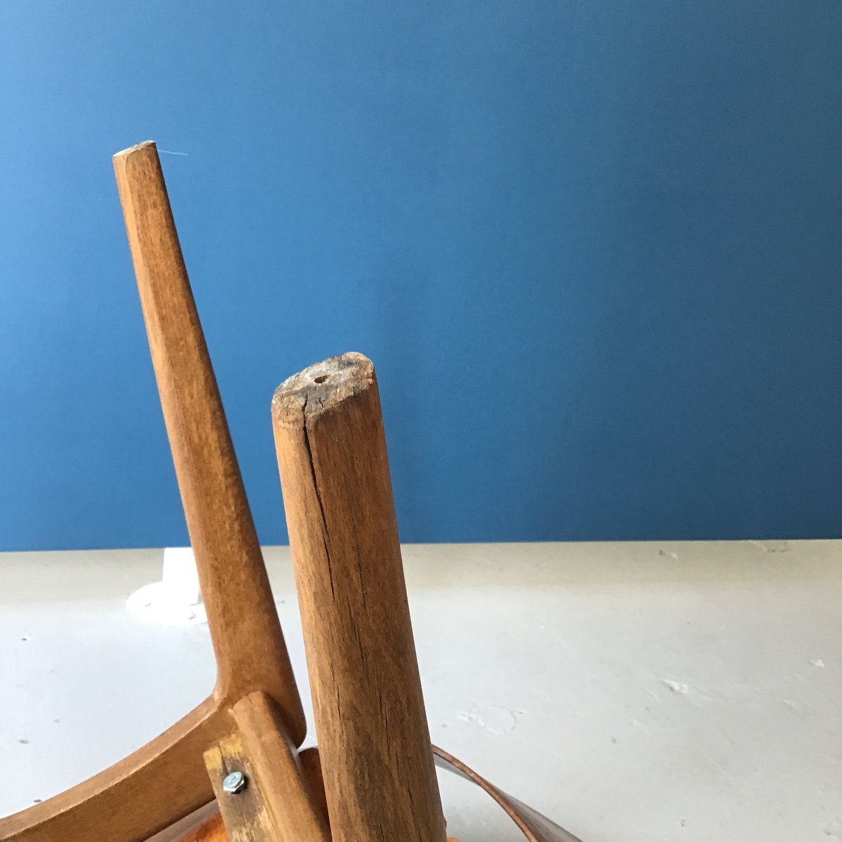 Amsterdam (Tonneau) Chair-Wood Leg / Pierre Gua