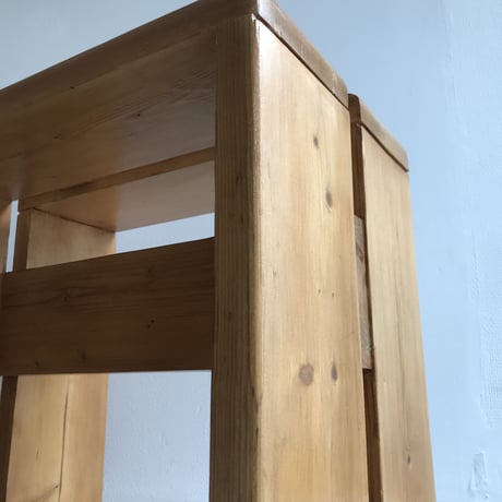 Slit Stool for "Les Arcs"-2 / Charlotte Perriand / 1970s