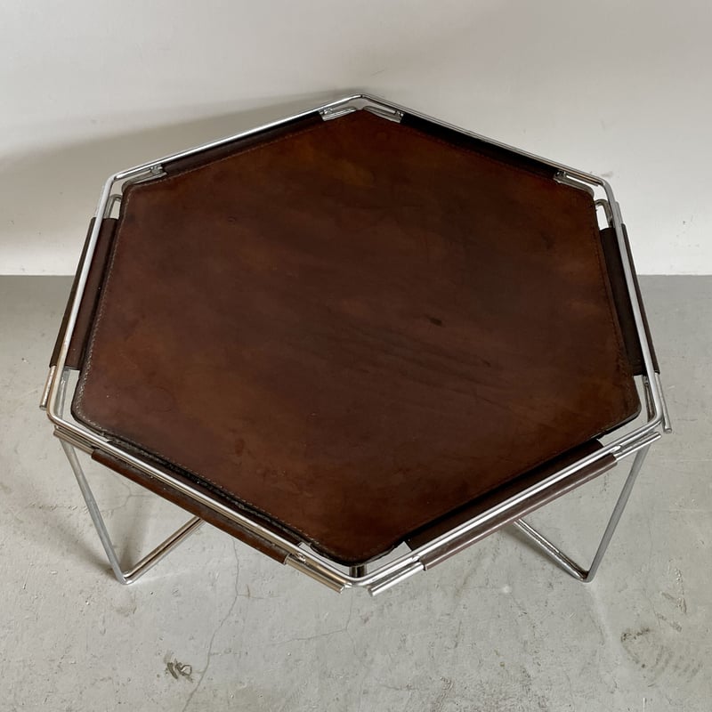 Hexagon Low Table / Rene Bertoux / Group S.A. /