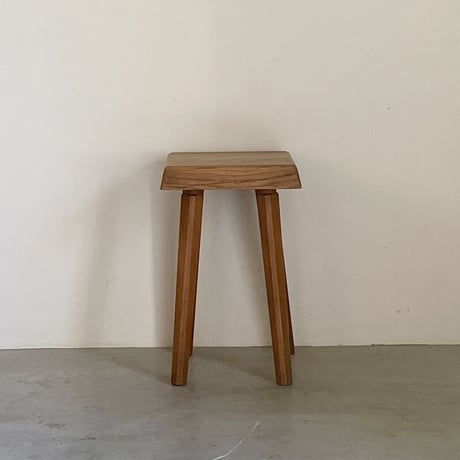 S 01 Stool with "DEMOYEN" stamp -1 / Pierre Chapo / ca.1970