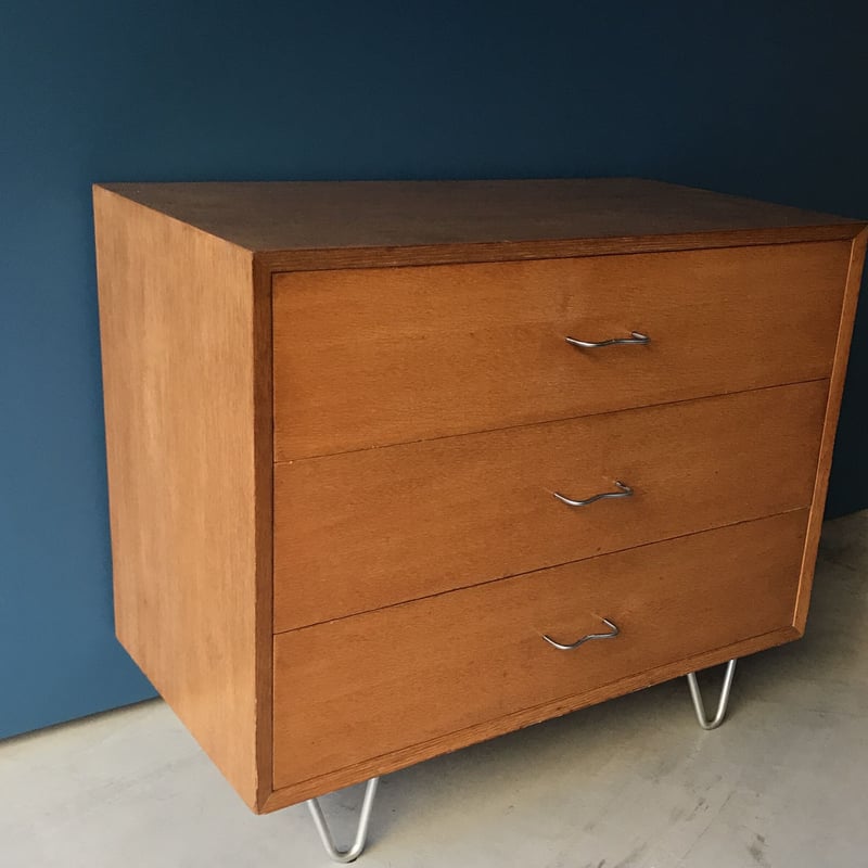 3 Drawers Wide Chest / George Nelson / Herman M