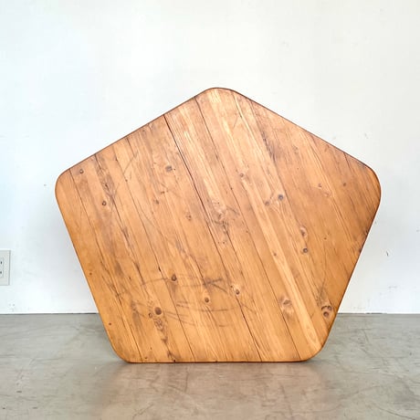 Pentagon Table for "Les Arcs" / Charlotte Perriand / c.1970