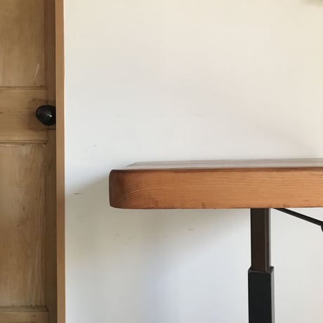 ［※PRICE/ASK］Adjustable Square Table-Early edition(ca,1976) / Charlotte Perriand