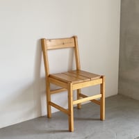 Solid Pine Dining Chair for Lesarcs-3 /Unknown / c.1980