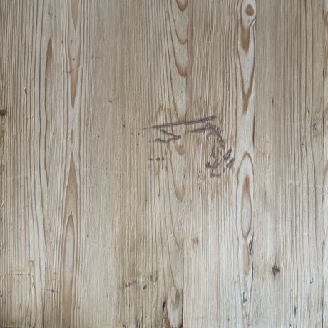 Solid Pine Table 1200 for "Les Arcs"-2 / Charlotte Perriand