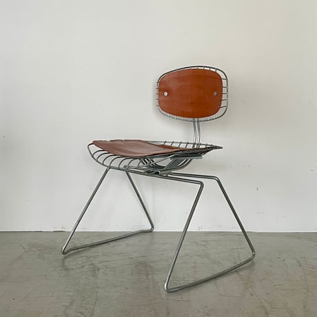 Traineau chair (Beaubourg chair) for Centre Pompidou / Michel Cadestin