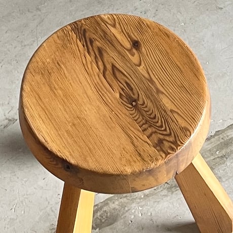 Les Arcs  Stool - (Sandoz type)  / Charlotte Perriand
