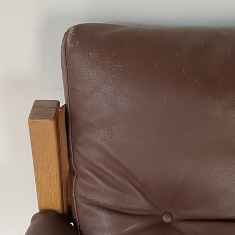 ［※PRICE/ASK］S32 Sofa (Solid Oak) / Pierre Chapo / ca.1960