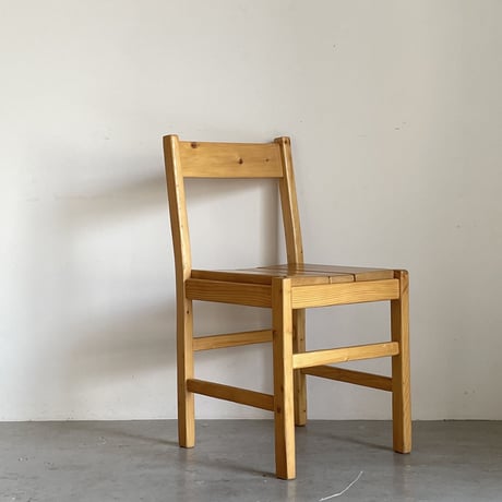 Solid Pine Dining Chair for Lesarcs-3 /Unknown / c.1980