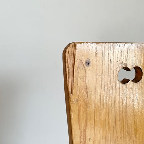 Solid Pine Dining Chair from Trois Vallées / Rene Martin -2