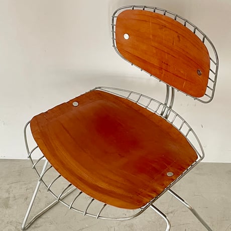 Traineau chair (Beaubourg chair) for Centre Pompidou / Michel Cadestin