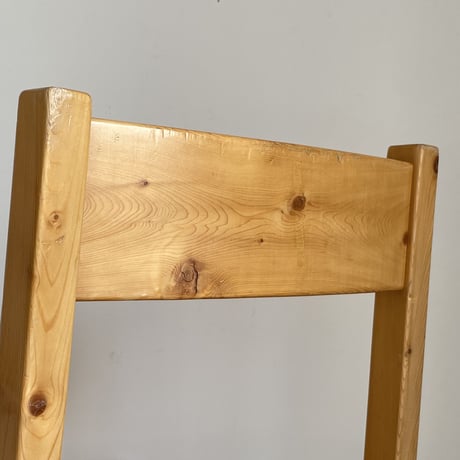 Solid Pine Dining Chair for Lesarcs-2 /Unknown / c.1980