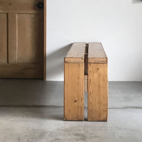 2 Planks Bench for "Les Arcs"-1 / Charlotte Perriand / 1970s