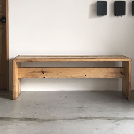 2 Planks Bench for "Les Arcs"-2 / Charlotte Perriand / 1970s