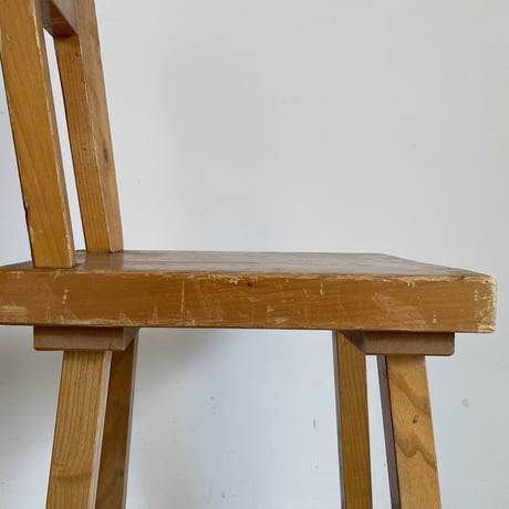 Wood Chair-1 / Rene martin / ca.1960