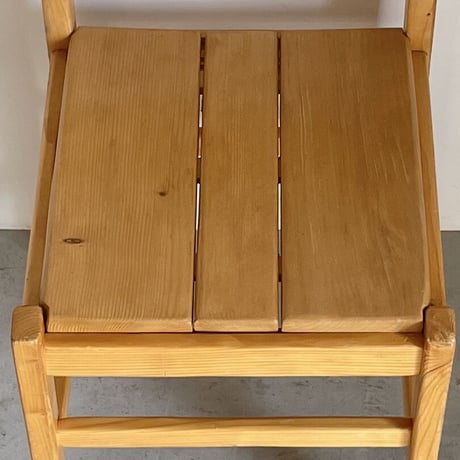 Solid Pine Dining Chair for Lesarcs-3 /Unknown / c.1980