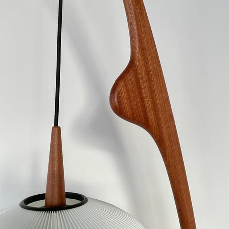 ※Build To Order / N°14.950 "the Praying Mantis"  Floor Lamp (Mahogany Sipo) / RISPAL PARIS