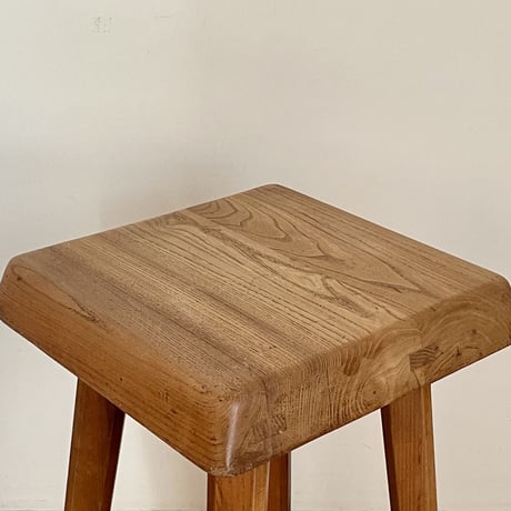 S 01 Stool with "DEMOYEN" stamp -1 / Pierre Chapo / ca.1970