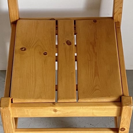 Solid Pine Dining Chair for Lesarcs-2 /Unknown / c.1980