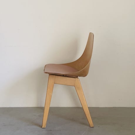 Amsterdam Chair-Wood Leg with Seat / A.R.P / Steiner c.1950