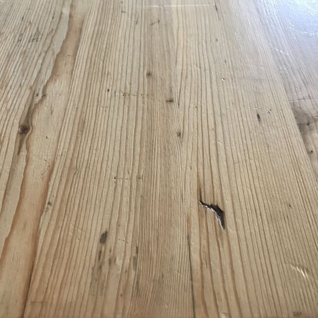 Solid Pine Table 1200 for "Les Arcs" / Charlotte Perriand