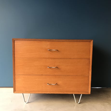 3 Drawers Wide Chest / George Nelson / Herman Miller