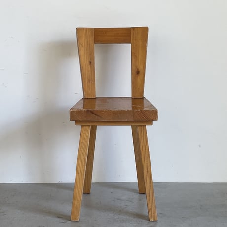 Wood Chair-1 / Rene martin / ca.1960
