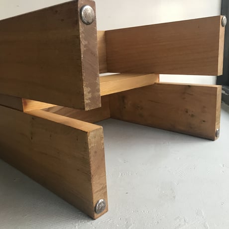 Slit Stool for "Les Arcs"-4 / Charlotte Perriand / 1980s
