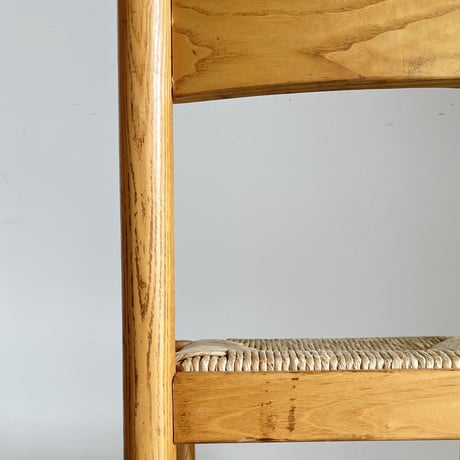 Woven Paper Cord Chair for Lesarcs -3 /Unknown / c.1980