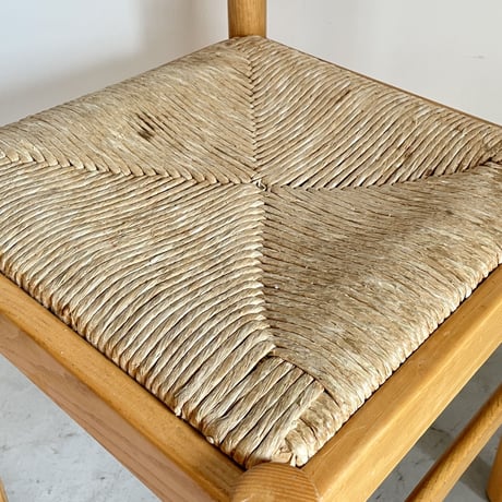 Woven with Paper Cord Chair for Lesarcs-2 /Unknown / c.1980