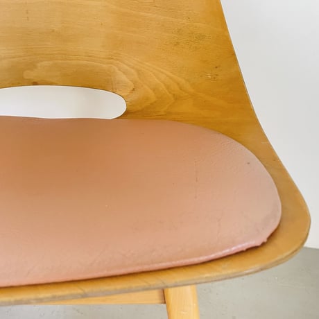 Amsterdam Chair-Wood Leg with Seat / A.R.P / Steiner c.1950