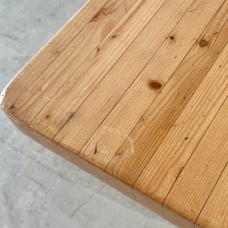 Rectangle Table  for "Les Arcs" / Charlotte Perriand