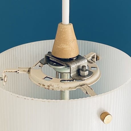 Two-Tone Pendant Lamp / LITA / France ca,1960