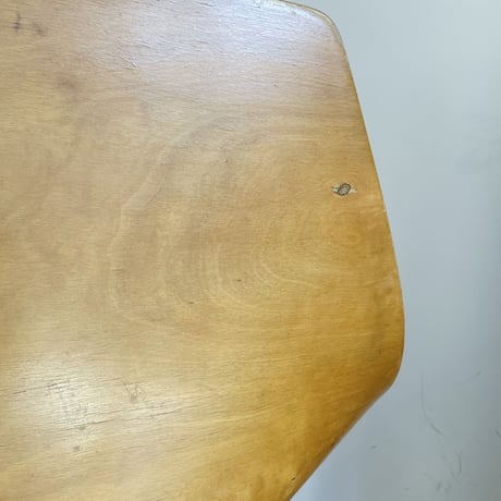 ［※PRICE/ASK］Tonneau Chair-Wood Leg-Green Seat / Pierre Guariche
