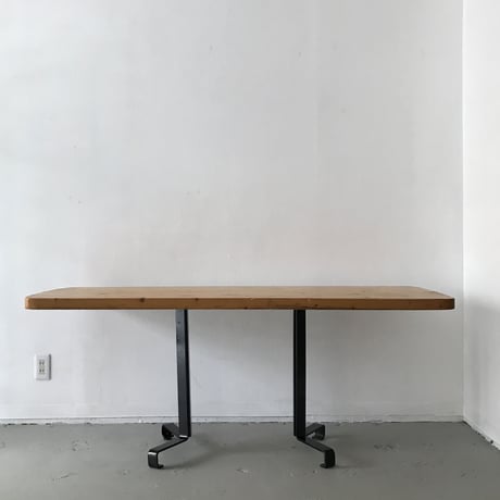 ［※PRICE/ASK］Rectangle Table for "Arcs1800" / Charlotte Perriand / 1970s