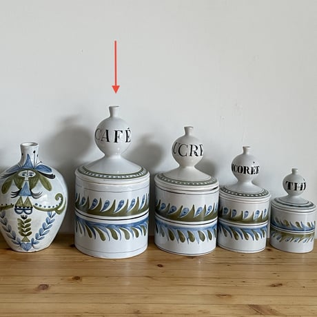 "Provence" Canister-LL "CAFE" / Roger Capron / France