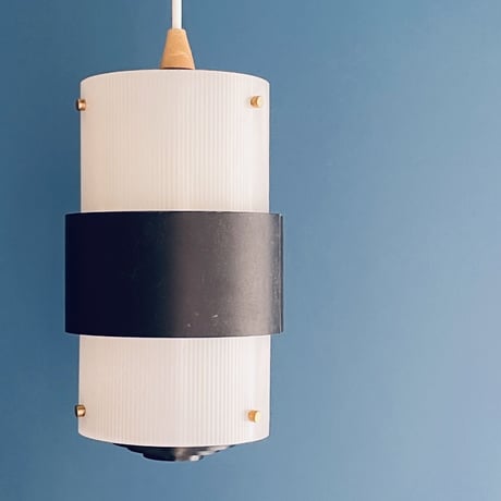 Two-Tone Pendant Lamp / LITA / France ca,1960