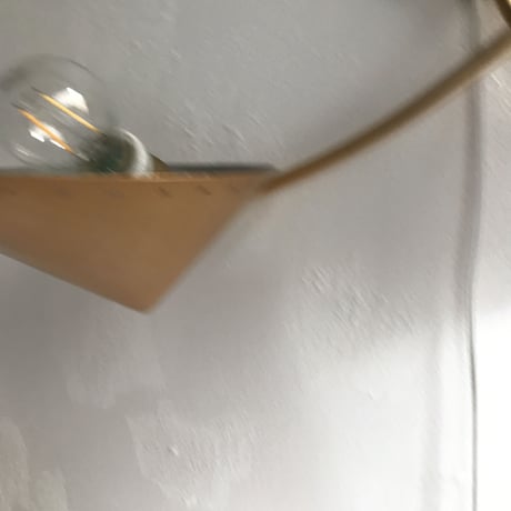 Italian Wall Lamp(Double) / unknown / Orange&Gold