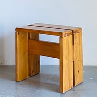 2 Planks Stool for "Les Arcs" / Les Arcs architect team /8